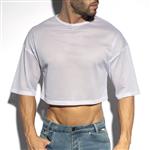 ES Collection Oversize Crop Top white
