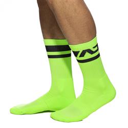 Addicted Neon Socks short neon green