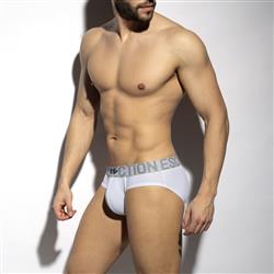 ES Collection Recycled Rib Brief white