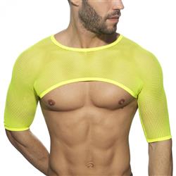 Addicted Shoulder Top neon yellow