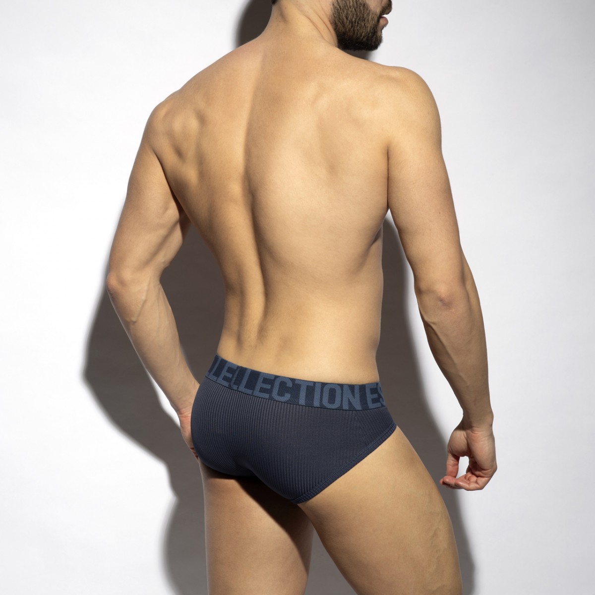 ES Collection Recycled Rib Brief navy