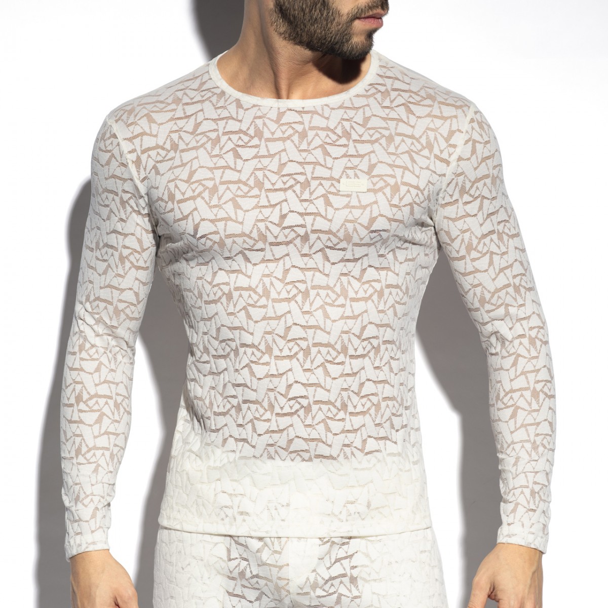 ES Collection Spider Long Sleeves T-Shirt ivory