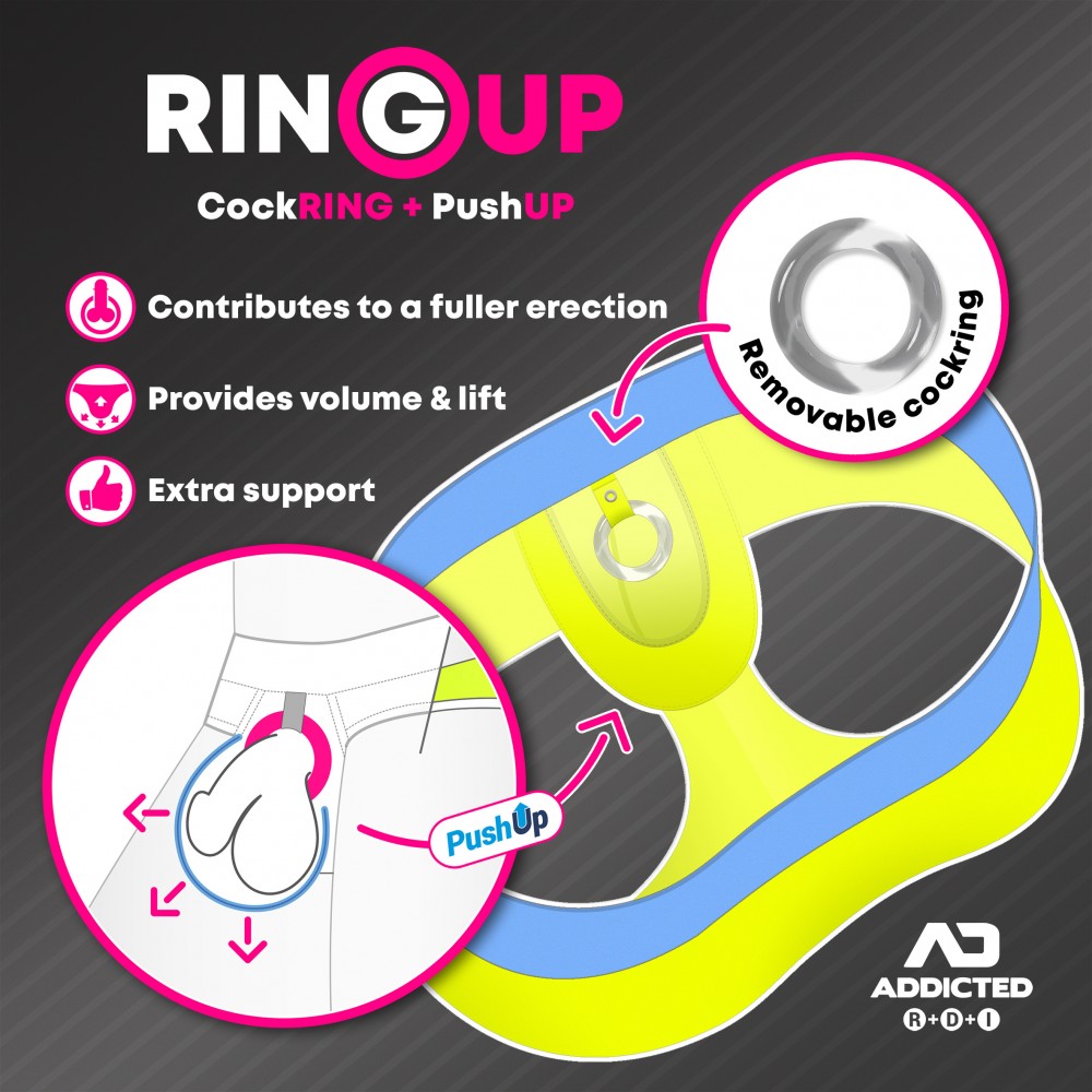 AD Ring-Up Neon MESH Trunk neon pink
