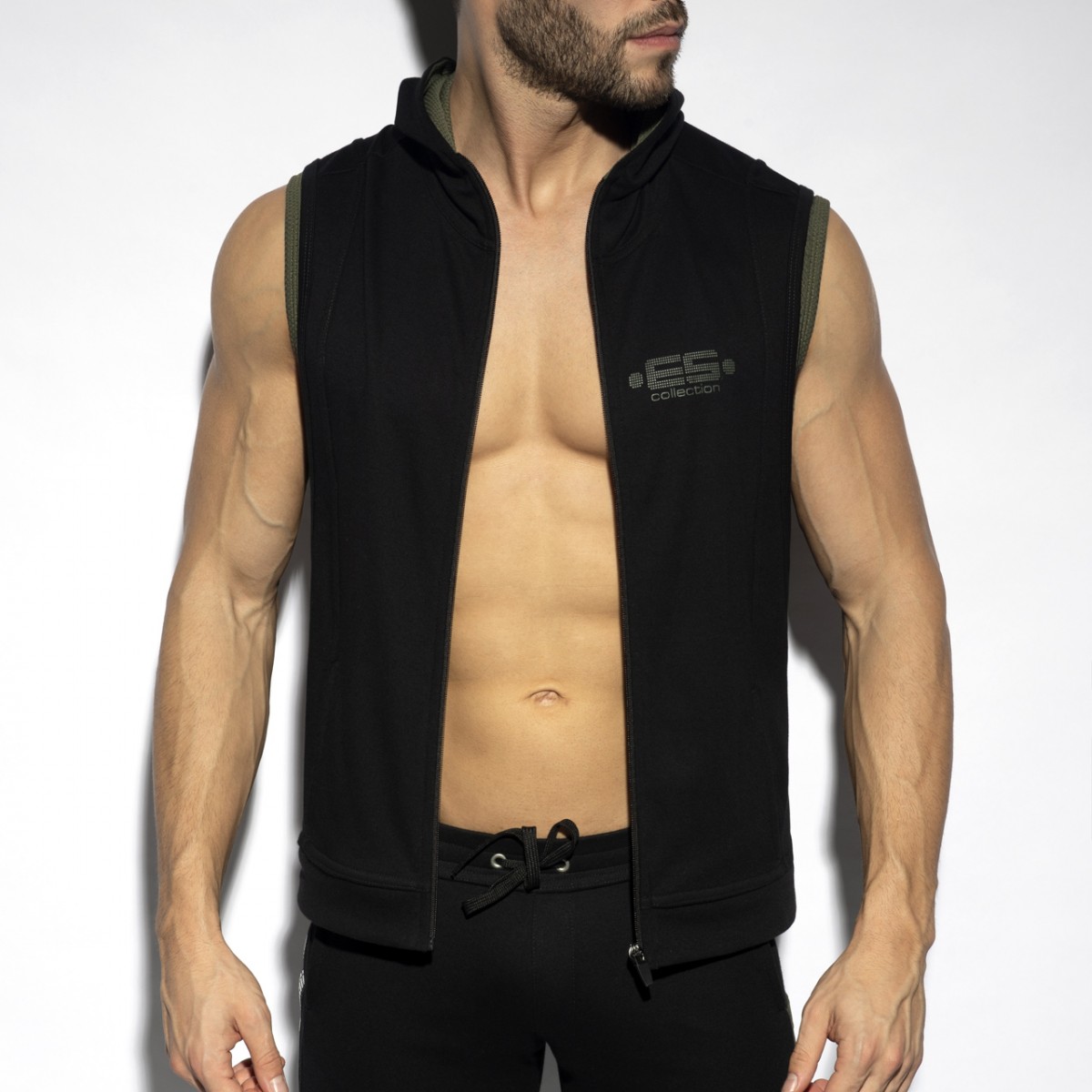 ES Collection First Class Athletic hoodie black