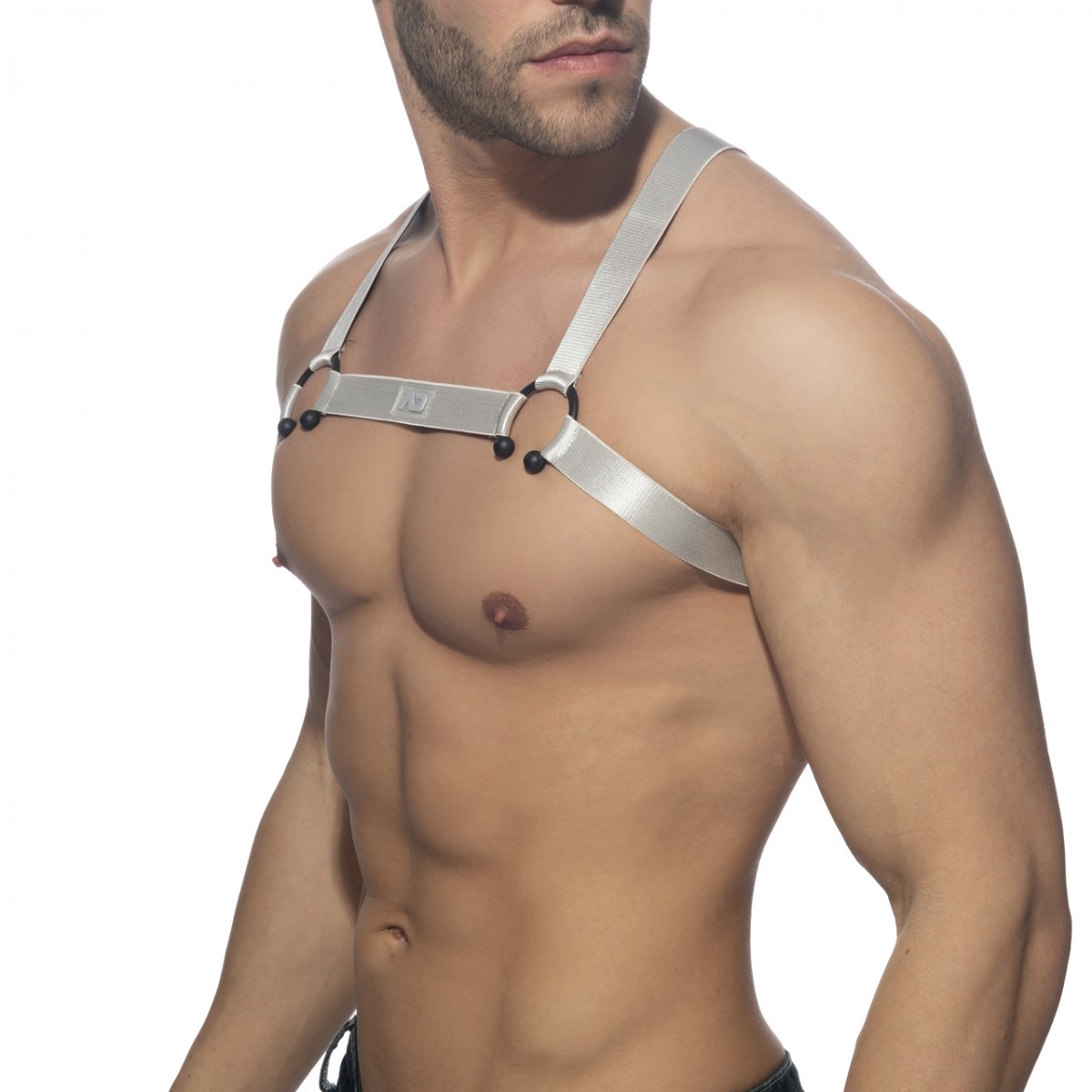 Addicted Bull Ring Harness silver