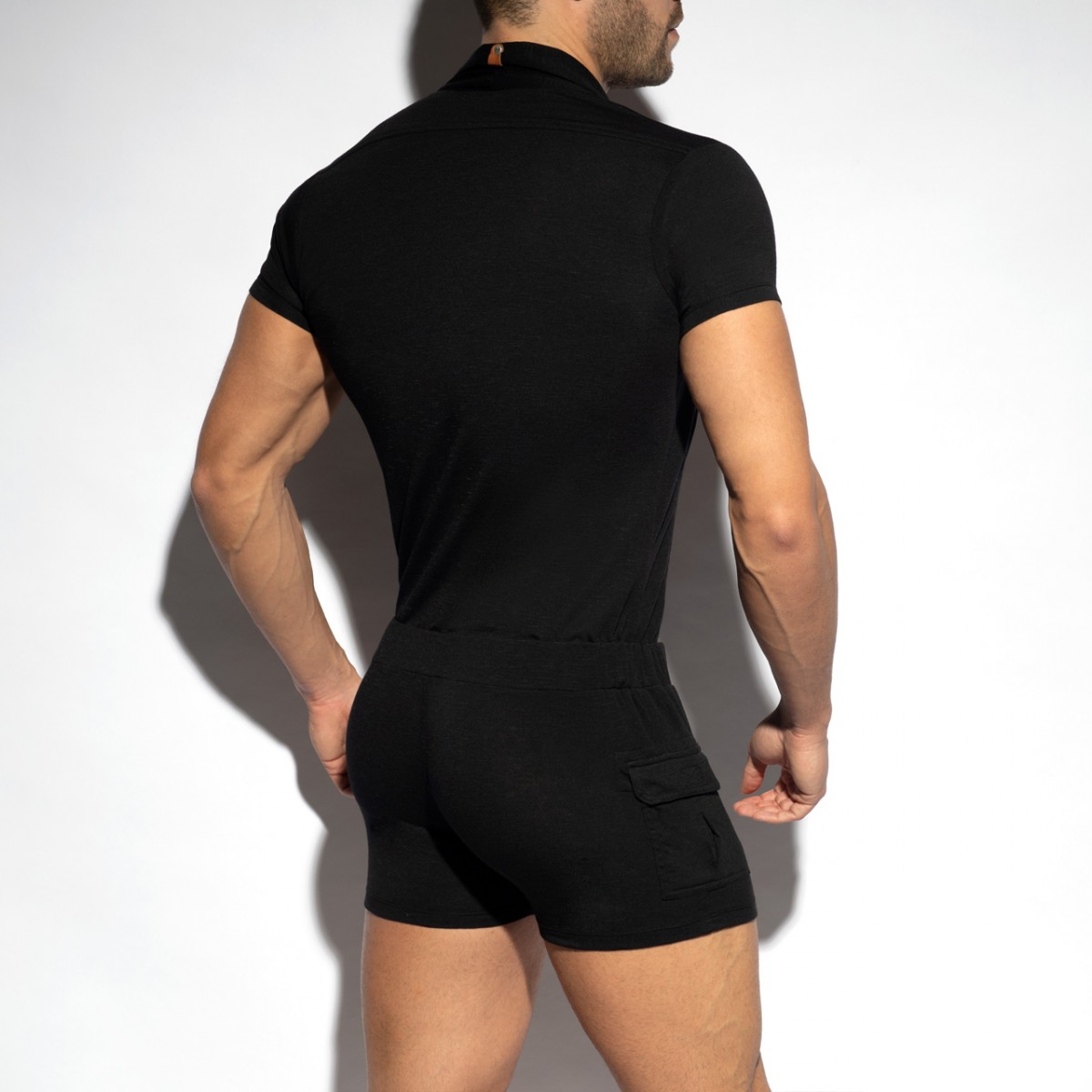 ES Collection Sleeves Body Suit black