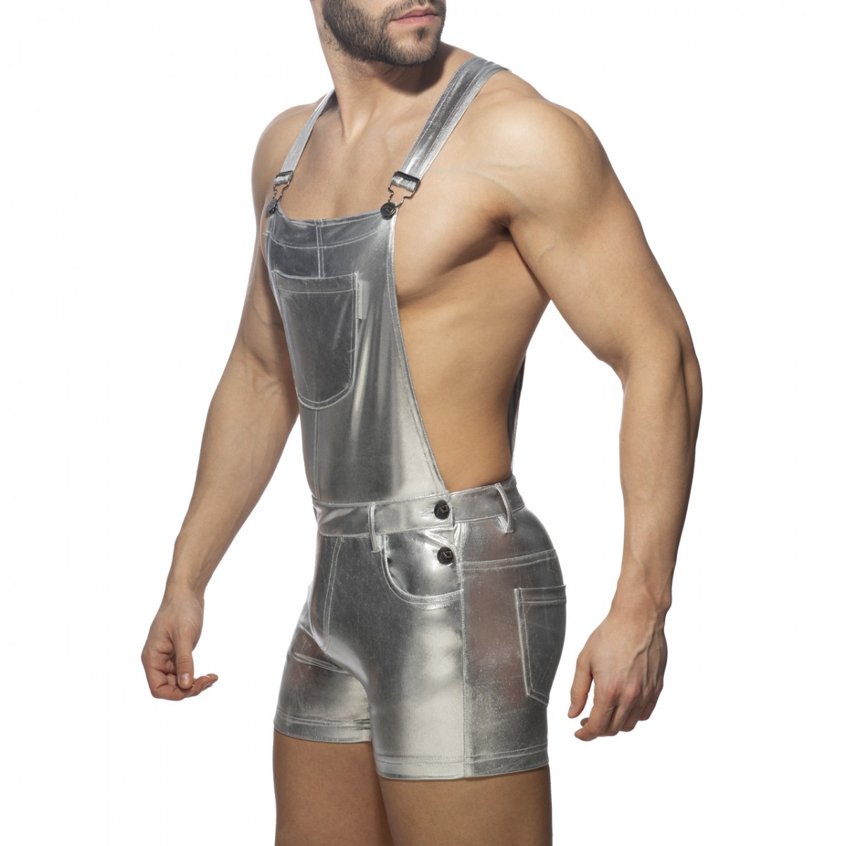 Addicted Silver Overalls