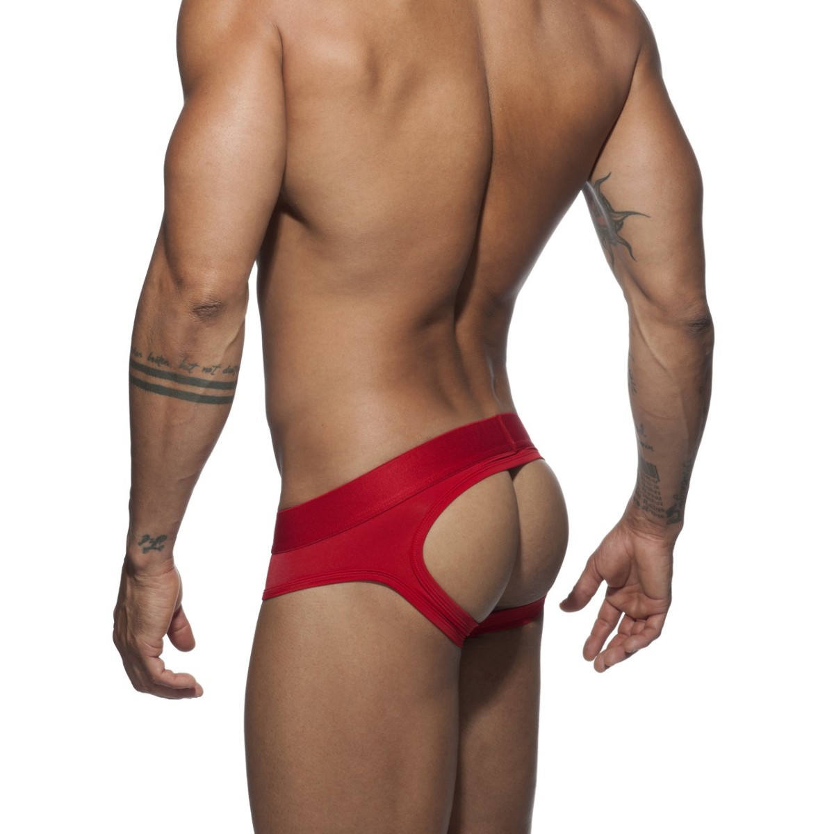 Addicted Bottomless Fetish Brief red
