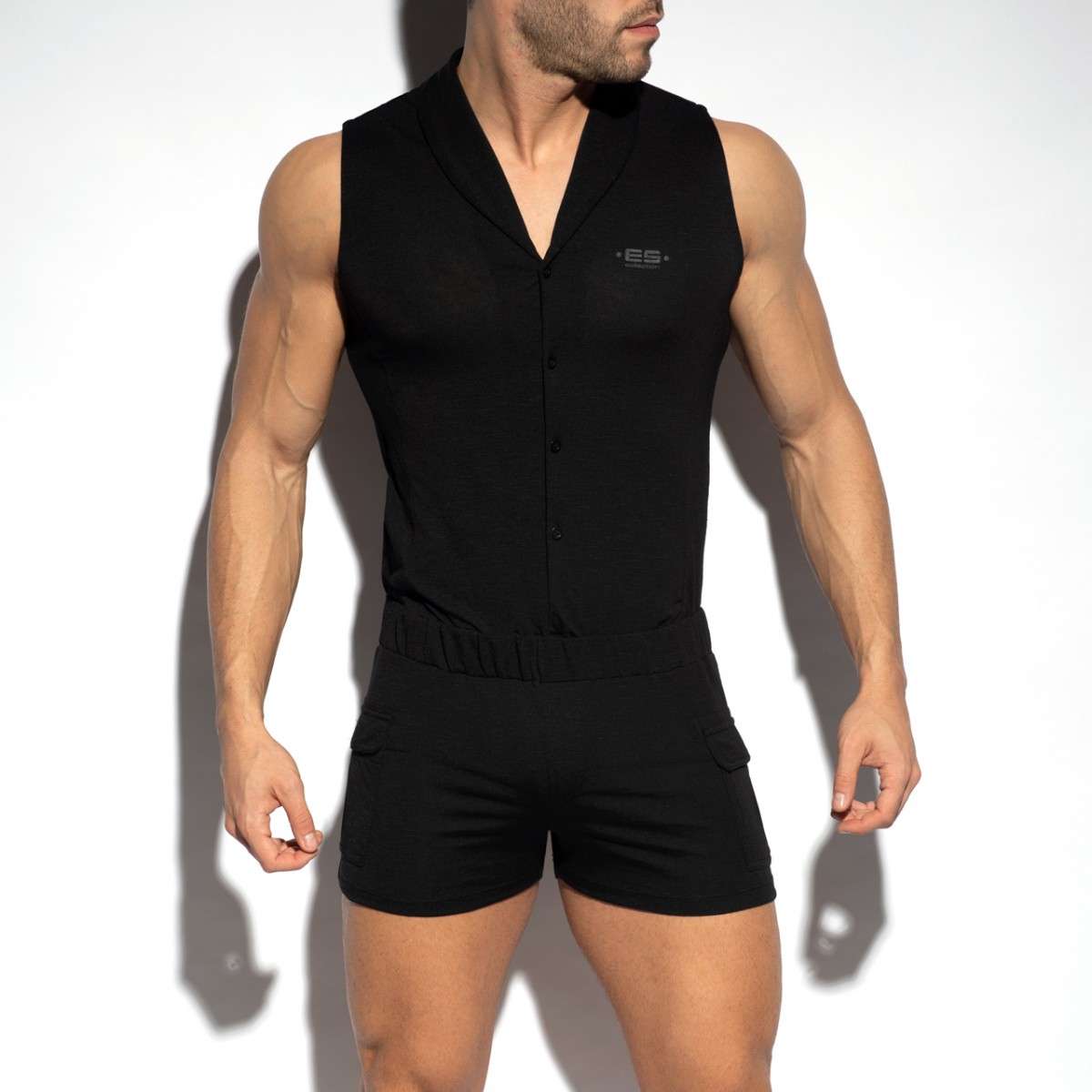 ES Collection Sleeveless Body Suit black