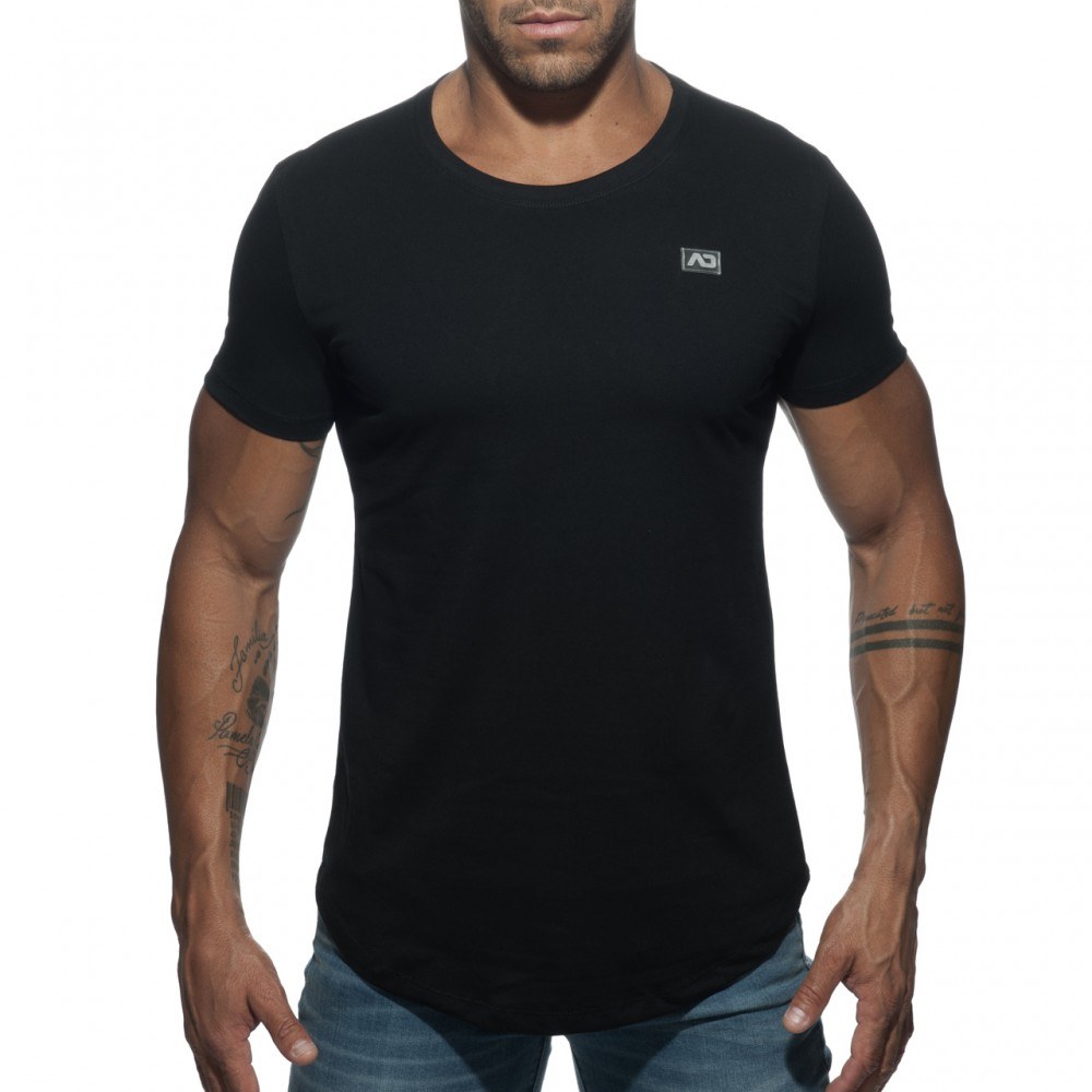 Addicted Basic U-Neck T-shirt black